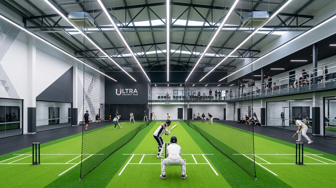 Indoor Sports Arena Netting & Turf